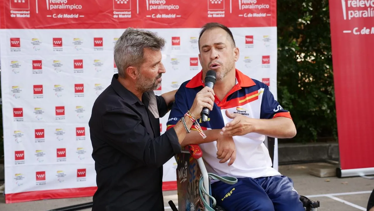Alex Parreño · Relevo Paralímpico · Comunidad de Madrid